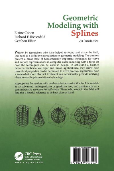 Produktbild: Geometric Modeling with Splines