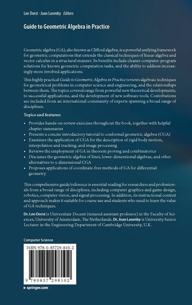 Produktbild: Guide to Geometric Algebra in Practice