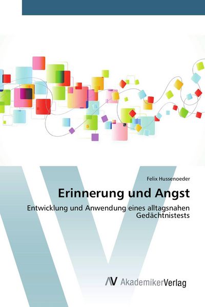 Produktbild: Erinnerung und Angst