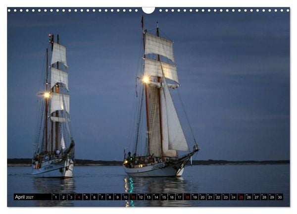 Produktbild: Hanse Sail (Wandkalender 2027 DIN A3 quer), CALVENDO Monatskalender