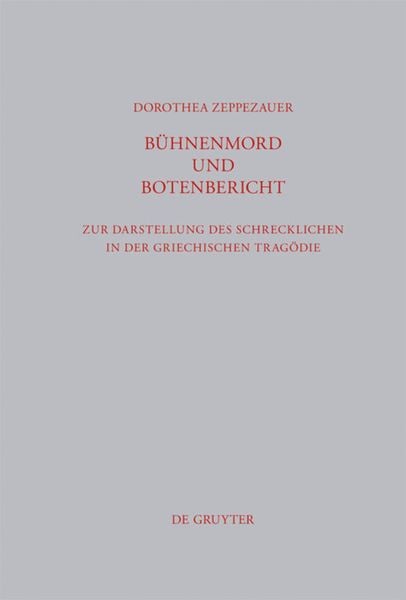 Produktbild: B&uuml;hnenmord und Botenbericht