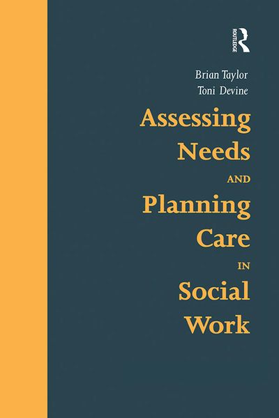 Produktbild: Assessing Needs and Planning Care in Social Work