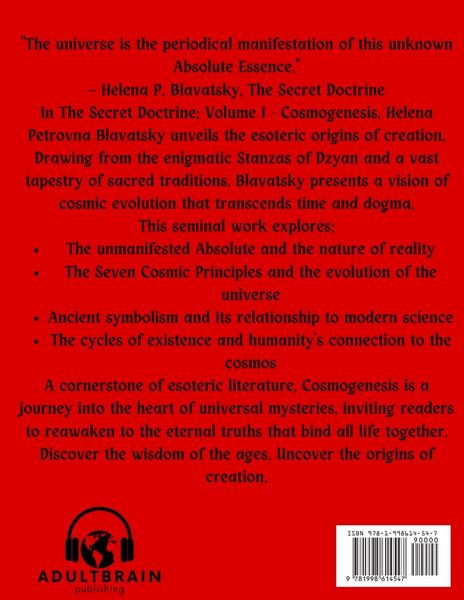 Produktbild: The Secret Doctrine Volume 1