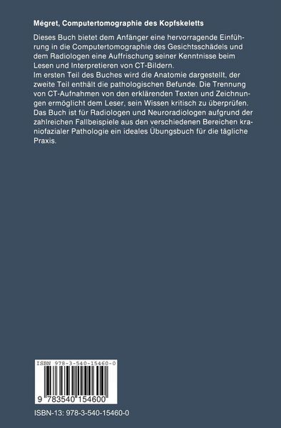 Produktbild: Computertomographie des Kopfskeletts (Gesicht und Sch&auml;del)