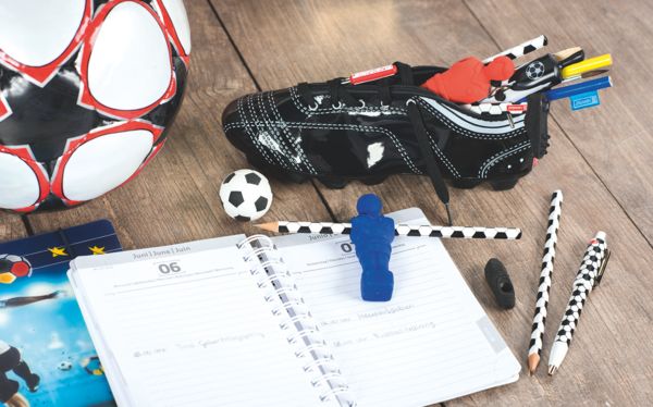 Produktbild: Brunnen Display Bleistift HB Fu&szlig;ball mit Topper