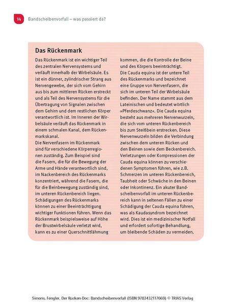 Produktbild: Der R&uuml;cken-Doc: Bandscheibenvorfall