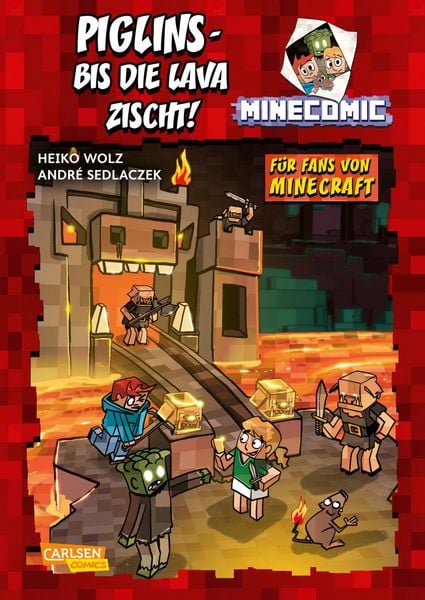 Produktbild: Piglins &ndash; bis die Lava zischt! - F&uuml;r Fans von Minecraft
