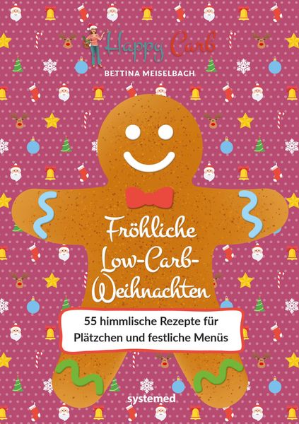 Produktbild: Happy Carb: Fröhliche Low-Carb-Weihnachten