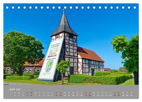 Produktbild: Naturerlebnis im Biosph&auml;renreservat Dr&ouml;mling (Tischkalender 2027 DIN A5 quer), CALVENDO Monatskalender