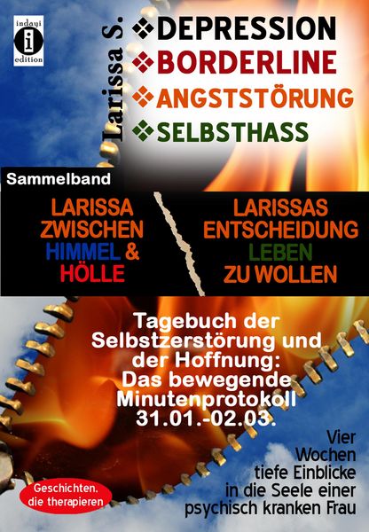 Produktbild: Depression - Borderline - Angstst&ouml;rung - Selbsthass: Sammelband