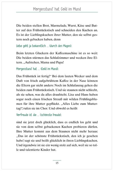 &lsquo;Sprichwortgeschichten für Senioren.&rsquo; von &lsquo;Natali Mallek&rsquo; - Buch - &lsquo;978