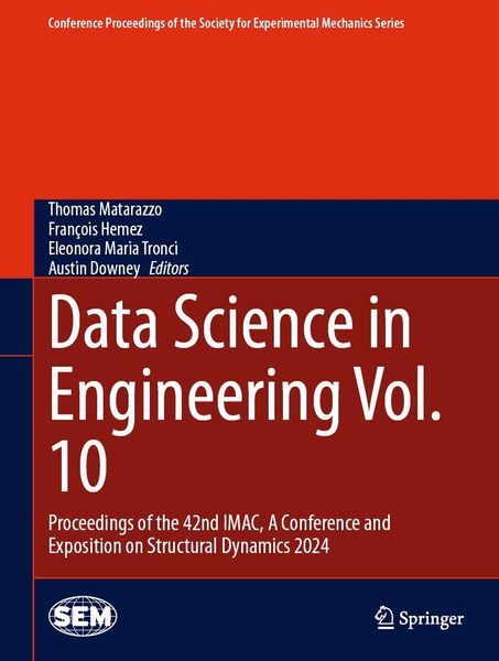 Produktbild: Data Science in Engineering Vol. 10