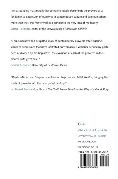 Produktbild: Dictionary of Modern Proverbs