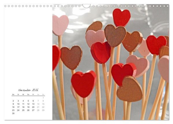 Produktbild: Ein Kalender voll Liebe (Wandkalender 2026 DIN A3 quer), CALVENDO Monatskalender
