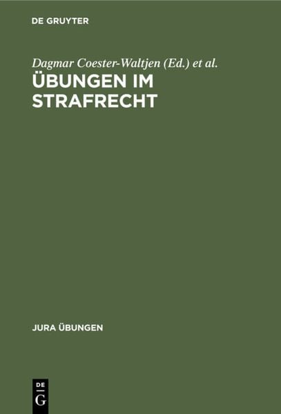 Produktbild: &Uuml;bungen im Strafrecht