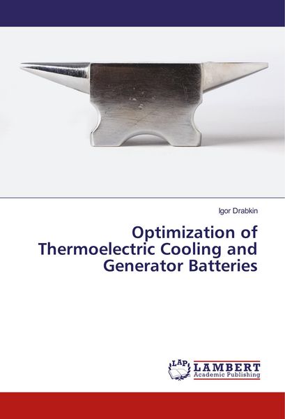 Produktbild: Optimization of Thermoelectric Cooling and Generator Batteries