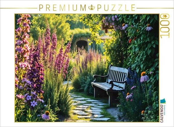 CALVENDO Puzzle Der Weg ins Blütengeheimnis | 1000 Teile Lege-Größe 64x48cm Foto-Puzzle für glückliche Stunden