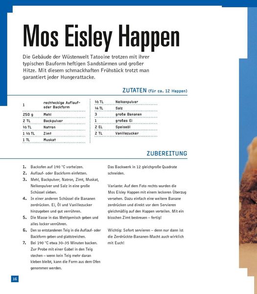 Produktbild: Das STAR WARS Kochbuch: Wookiee Cookies und andere galaktische Rezepte