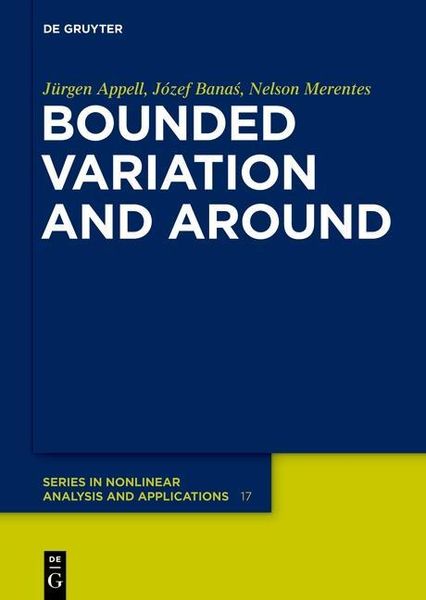 Produktbild: Bounded Variation and Around