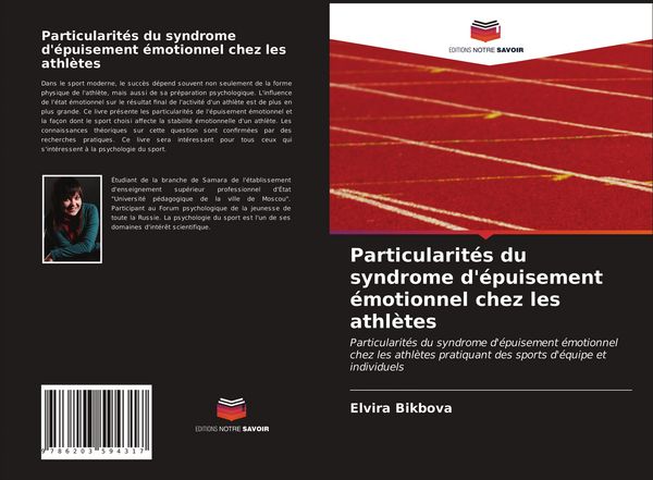 Produktbild: Particularit&eacute;s du syndrome d'&eacute;puisement &eacute;motionnel chez les athl&egrave;tes
