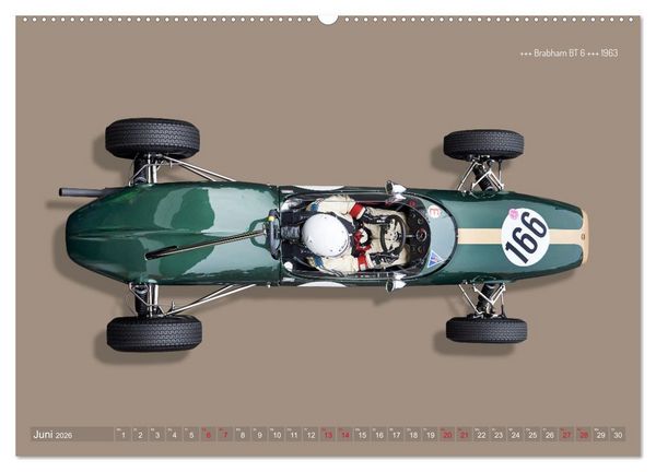 Produktbild: Legenden des Rennsports - Formel Junior 1955-1965 (hochwertiger Premium Wandkalender 2026 DIN A2 quer), Kunstdruck in Hochglanz