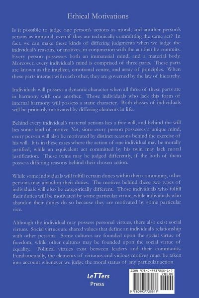 Produktbild: Ethical Motivations