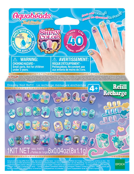 Produktbild: Fingern&auml;gel Nachf&uuml;llset Blau-Gr&uuml;n