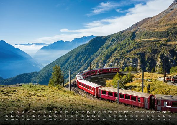 Produktbild: Eisenbahn - faszinierende Bahnwelt - 2027 - Kalender DIN A3