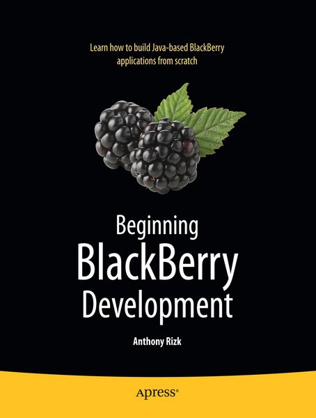 Produktbild: Beginning BlackBerry Development