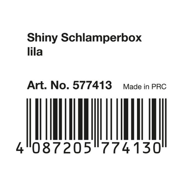 Produktbild: EBERHARD FABER Schlamperbox Shiny eckig gl&auml;nzend lila