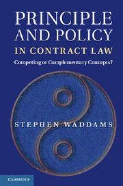 Produktbild: Principle and Policy in Contract Law