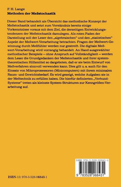 Produktbild: Methoden der Me&szlig;stochastik