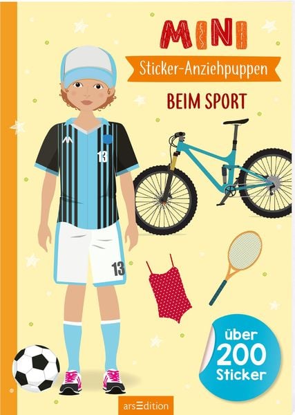 Produktbild: Mini-Sticker-Anziehpuppen &ndash; Beim Sport