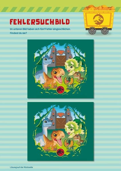 Produktbild: Jurassic World Explorers: Abenteuerlicher R&auml;tselspa&szlig;