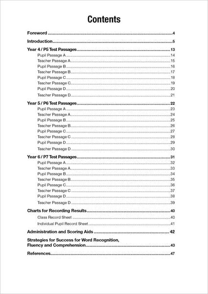 Produktbild: 3 Minute Reading Assessments Ages 8-11
