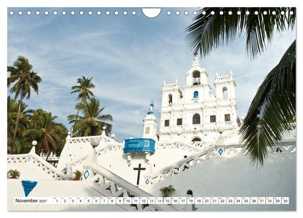 Produktbild: Momente einer Reise - Goa und Karnataka (Wandkalender 2027 DIN A4 quer), CALVENDO Monatskalender