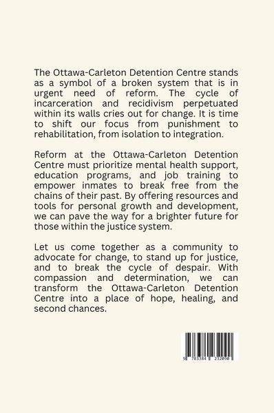 Produktbild: Breaking the Cycle: A Call for Reform at the Ottawa-Carleton Detention Centre