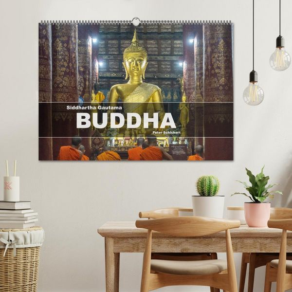 Produktbild: Siddhartha Gautama - Buddha (Wandkalender 2026 DIN A2 quer), CALVENDO Monatskalender