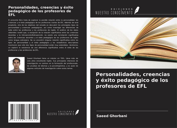 Produktbild: Personalidades, creencias y &eacute;xito pedag&oacute;gico de los profesores de EFL