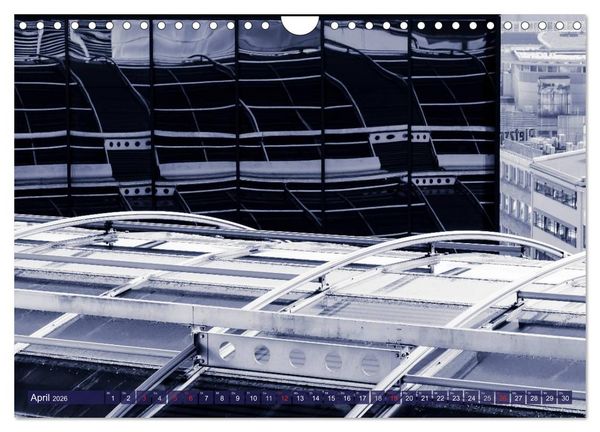 Produktbild: Abstrakte Architektur (Wandkalender 2026 DIN A4 quer), CALVENDO Monatskalender