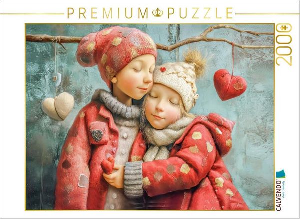 CALVENDO Puzzle Herzpoesie | 2000 Teile Lege-Größe 90x67cm Foto-Puzzle für glückliche Stunden