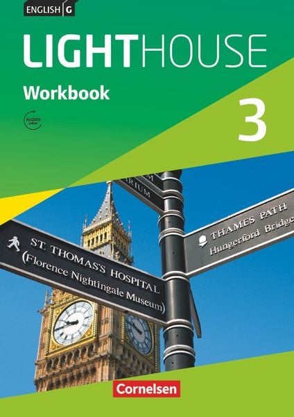 English G Lighthouse Band 3: 7. Schuljahr - Workbook mit Audios online. Allgemeine Ausgabe