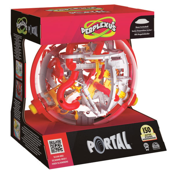 Produktbild: Spin Master Games Perplexus Portal, 3D-Kugellabyrinth mit 150 Hindernissen - und 50+ trickreichen Portal-Passagen - geeignet ab 8 Jahren