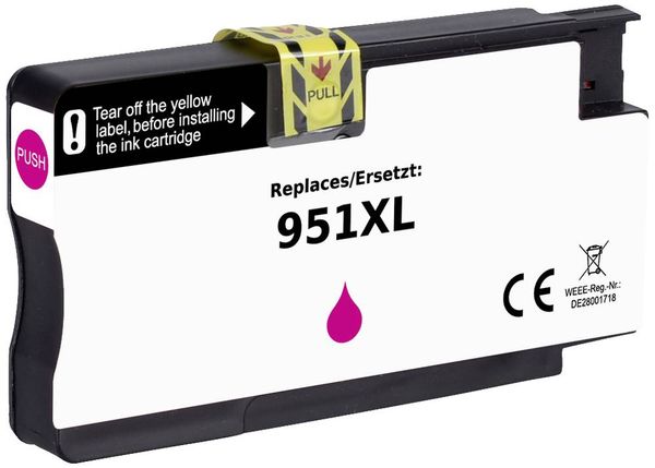 Renkforce Druckerpatrone ersetzt HP 951XL, CN047AE Kompatibel Magenta RF-5718858
