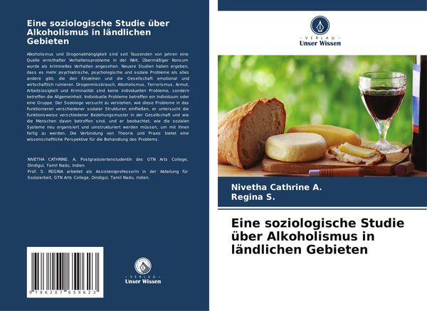 Produktbild: Eine soziologische Studie &uuml;ber Alkoholismus in l&auml;ndlichen Gebieten