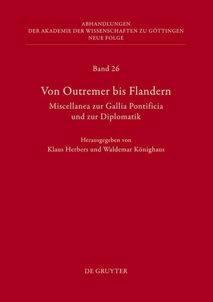Produktbild: Von Outremer bis Flandern