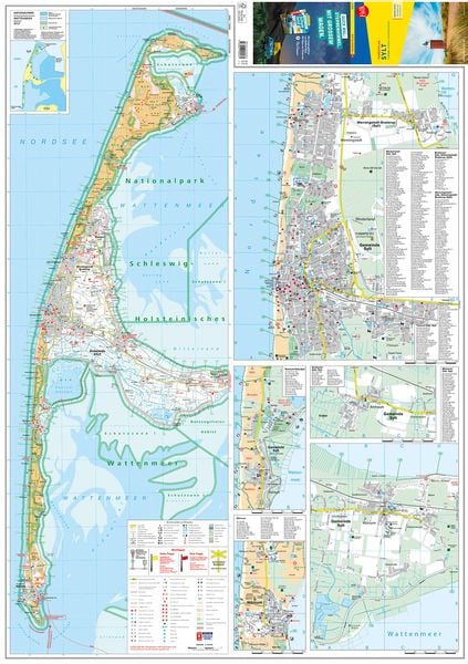 Produktbild: Falk Touristplan Sylt 1:40.000