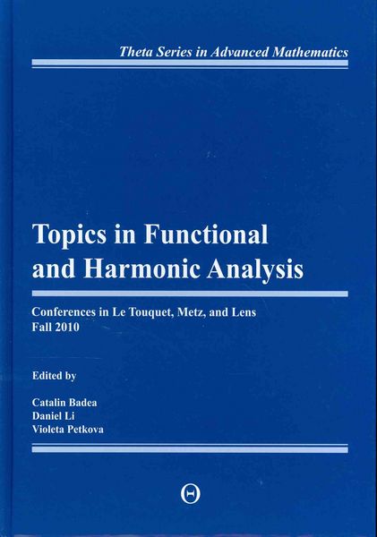 Produktbild: Topics in Functional and Harmonic Analysis