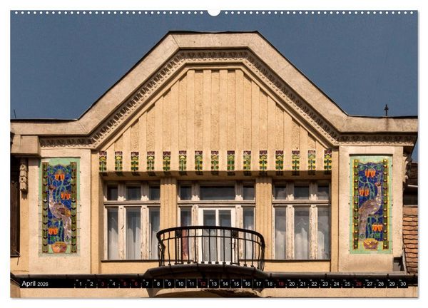 Produktbild: Budapester Jugendstil (Wandkalender 2026 DIN A2 quer), CALVENDO Monatskalender