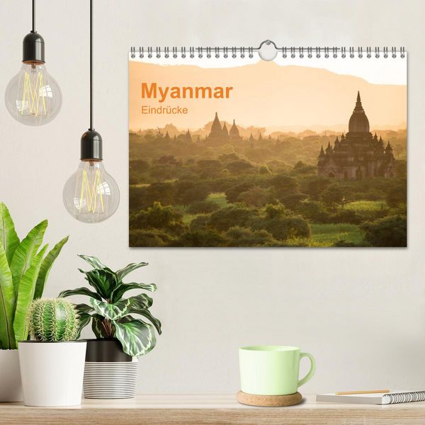 Produktbild: Myanmar - Eindr&uuml;cke (Wandkalender 2026 DIN A4 quer), CALVENDO Monatskalender